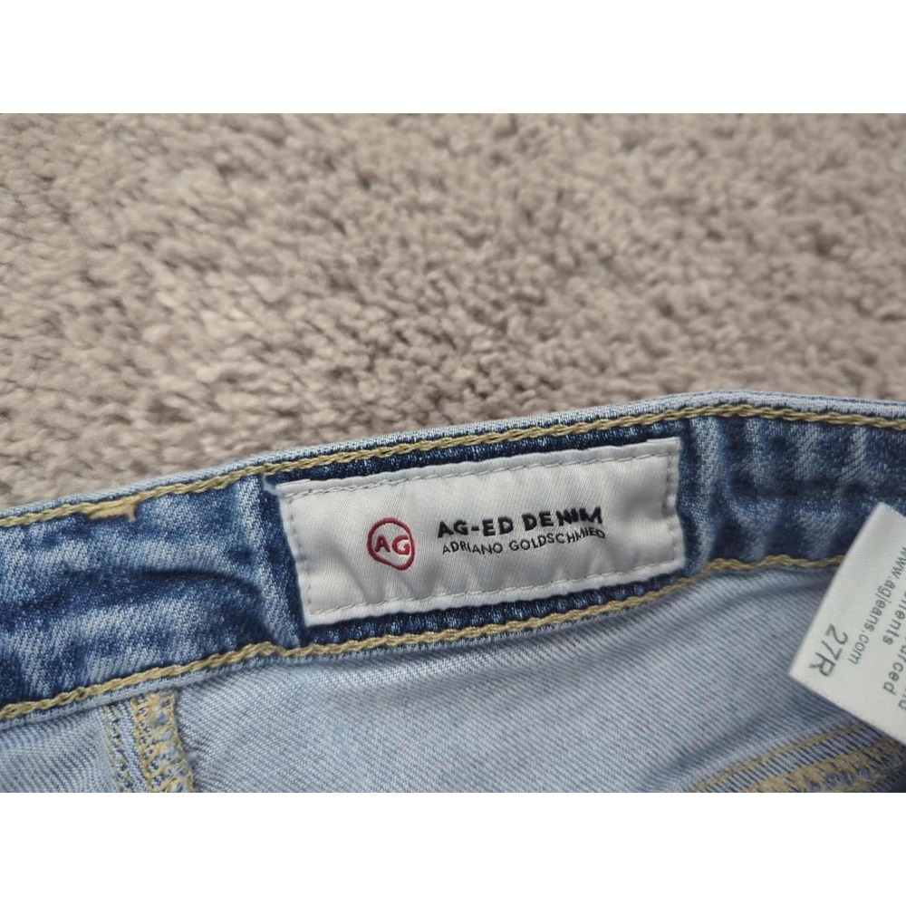 AG Adriano Goldschmied Jeans Shorts Womens 27R The Hailey Ex Boyfriend Roll Up - Picture 2 of 8